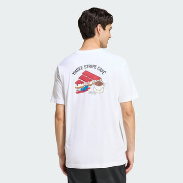 Talla M - men s  coffee cafe cheesecake graphic t shirt