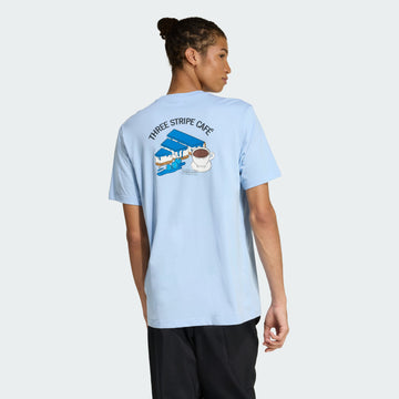 Talla M - men s  coffee cafe cheesecake graphic t shirt