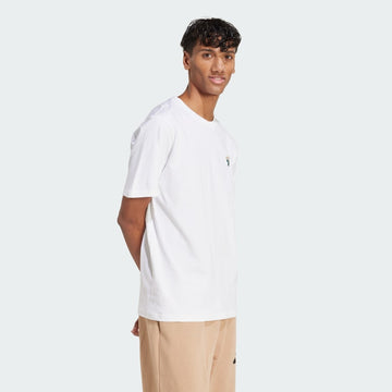 men s  dog sock patch graphic tee, TALLA XXLARGE