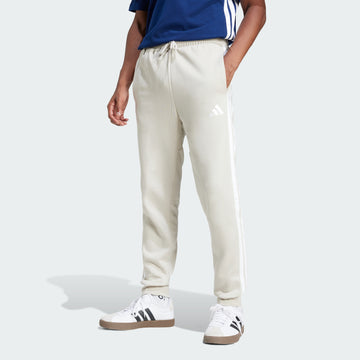 men s  essentials 3 stripes fleece pants