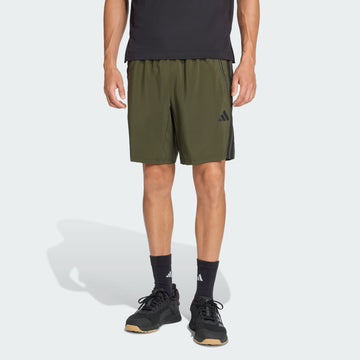 men s  essentials training 3 stripes woven shorts