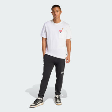 Talla M y L - men s  mini embroidery basketball graphic t shirt