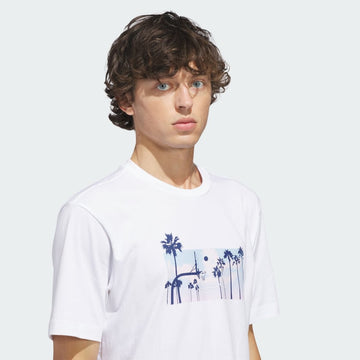 Talla S - men s  summer sunset graphic t shirt