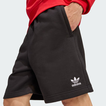 men s  trefoil essentials 7 inch fleece shorts
