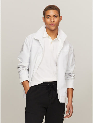 men s hilfiger water resistant windbreaker