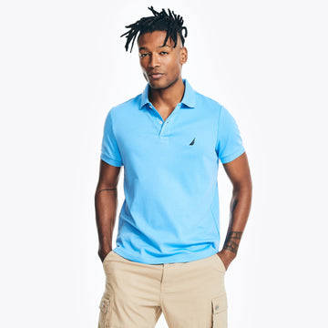 mens slim fit interlock polo, Talla XXL