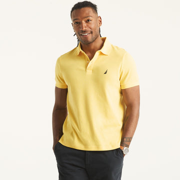 mens slim fit interlock polo, Talla XXL