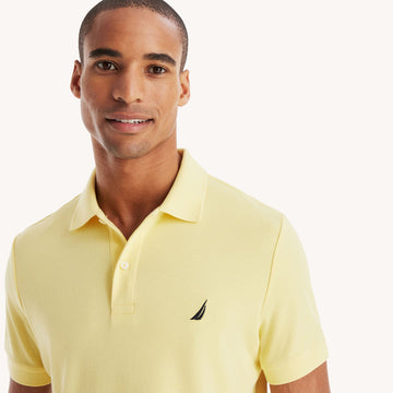 mens slim fit interlock polo, Talla XXL