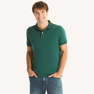 mens slim fit interlock polo, Talla XXL