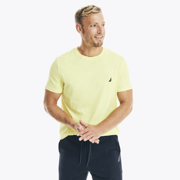 mens solid crewneck t shirt