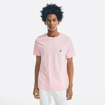 mens solid crewneck t shirt