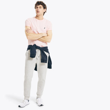 mens solid crewneck t shirt