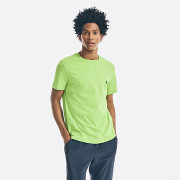 mens solid crewneck t shirt