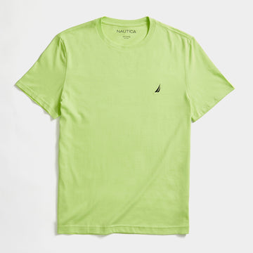 mens solid crewneck t shirt