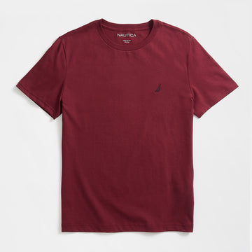 mens solid crewneck t shirt