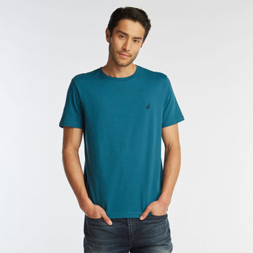 mens solid crewneck t shirt