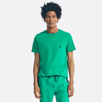 mens solid crewneck t shirt