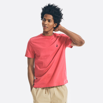 mens solid crewneck t shirt