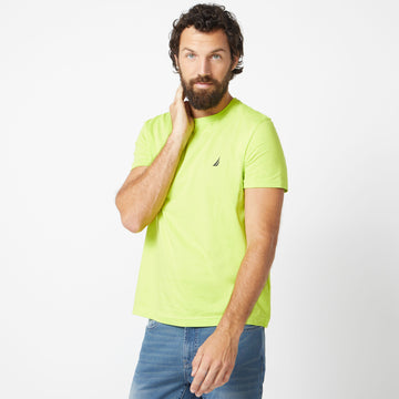 mens solid crewneck t shirt