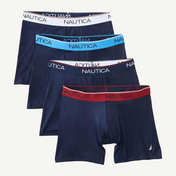 mens stretch performance boxer briefs  4 pack
