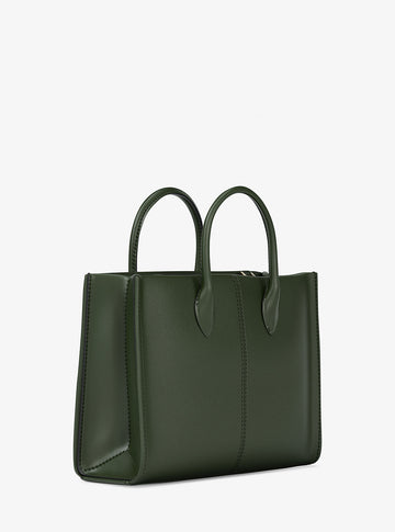 mirella medium pebbled leather tote bag