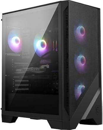 msi Codex R2 AI Gaming Desktop  Intel Ultra 7 265  Geforce RTX 5060Ti  32GB DDR5  1TB m 2 NVMe SSD  80  Gold PSU  WiFi 7  Air Cooling  Windows 11 Home  A2NVM7 455US