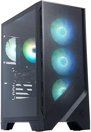 msi Codex R2 AI Gaming Desktop  Intel Ultra 7 265  Geforce RTX 5060Ti  32GB DDR5  1TB m 2 NVMe SSD  80  Gold PSU  WiFi 7  Air Cooling  Windows 11 Home  A2NVM7 455US