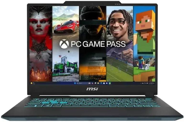 msi Cyborg 14 Gaming Laptop 14 WUXGA IPS 144Hz  100  sRGB  Intel 10 core i7 13620H 32GB DDR5 1TB SSD GeForce RTX 4060 Backlit USB C Win11Pro w/ICP Accessory