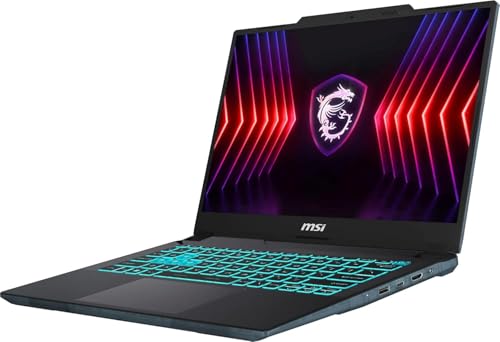 msi Cyborg 14 Gaming Laptop 14 WUXGA IPS 144Hz  100  sRGB  Intel 10 core i7 13620H 32GB DDR5 1TB SSD GeForce RTX 4060 Backlit USB C Win11Pro w/ICP Accessory