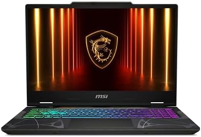 msi Cyborg 15 Thin & Light Gaming Laptop 15 6  FHD 144Hz   RTX 5060  Intel Core 5 210H  16GB DDR5  512GB SSD  Wi Fi 6E  Windows 11  B2RWFKG 295US