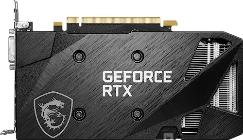 msi Gaming GeForce RTX 3050 8GB GDRR6 Boost Clock  1807 MHz 128 Bit HDMI/DP PCIe 4 Torx Twin Fans Ampere OC Graphics Card  RTX 3050 Ventus 2X XS 8G OC 