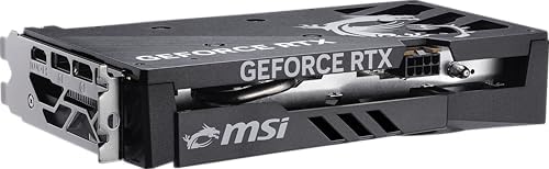msi Gaming RTX 5050 8G Gaming OC Graphics Card  8GB GDDR6 128 bit  Extreme Performance  2647 MHz  DisplayPort x3 2 1a  HDMI 2 1b  NVIDIA Blackwell Architecture 
