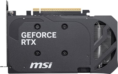 msi Gaming RTX 5050 8G Shadow 2X OC Graphics Card  8GB GDDR6 128 bit  Extreme Performance  2617 MHz  DisplayPort x3 2 1a  HDMI 2 1b  NVIDIA Blackwell Architecture 