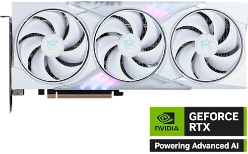 msi Gaming RTX 5060 Ti 8G Gaming Trio OC White Graphics Card  8GB GDDR7 128 bit  Extreme Performance  2662 MHz  DisplayPort x3 2 1a  HDMI 2 1b  NVIDIA Blackwell Architecture