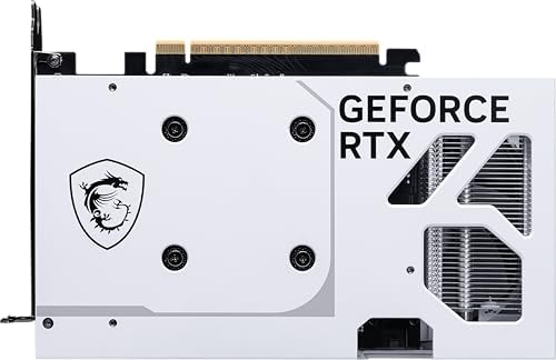 msi Gaming RTX 5060 8G Ventus 2X OC White Graphics Card  8GB GDDR7 128 bit  Extreme Performance  2535 MHz  DisplayPort x3 2 1a  HDMI 2 1b  NVIDIA Blackwell Architecture 