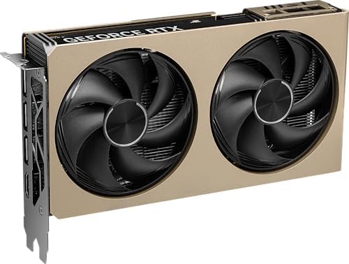 msi Gaming RTX 5060 8G Inspire 2X OC Graphics Card  8GB GDDR7 128 bit  Extreme Performance  2550 MHz  DisplayPort x3 2 1a  HDMI 2 1b  NVIDIA Blackwell Architecture