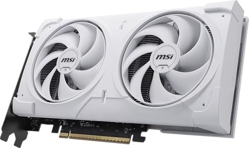 MSI Gaming RTX 5060 Ti 8G Ventus 2X OC Tarjeta gráfica blanca (8GB GDDR7, TBA-bit, rendimiento extremo: TBA MHz, DisplayPort x3 2.1a, HDMI 2.1b, arquitectura NVIDIA Blackwell)
