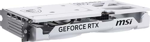 MSI Gaming RTX 5060 Ti 8G Ventus 2X OC Tarjeta gráfica blanca (8GB GDDR7, TBA-bit, rendimiento extremo: TBA MHz, DisplayPort x3 2.1a, HDMI 2.1b, arquitectura NVIDIA Blackwell)