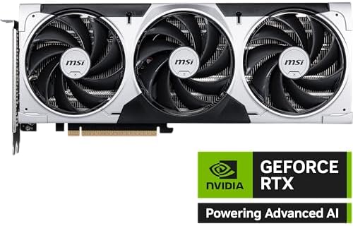 msi Gaming RTX 5060 Ti 8G Ventus 3X OC Graphics Card  8GB GDDR7 128 bit  Extreme Performance  2602 MHz  DisplayPort x3 2 1a  HDMI 2 1b  NVIDIA Blackwell Architecture 