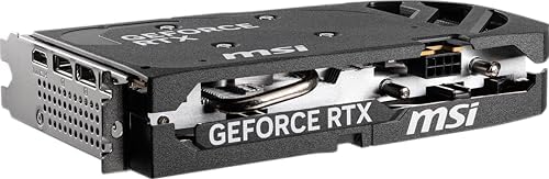msi Gaming RTX 5060 8G Shadow 2X OC Graphics Card  8GB GDDR7 128 bit  Extreme Performance  2535 MHz  DisplayPort x3 2 1a  HDMI 2 1b  NVIDIA Blackwell Architecture