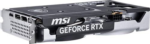 msi Gaming RTX 5060 8G Ventus 2X OC Graphics Card  8GB GDDR7 128 bit  Extreme Performance  2535 MHz  DisplayPort x3 2 1a  HDMI 2 1b  NVIDIA Blackwell Architecture 