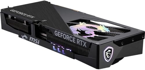 msi Gaming RTX 5070 Ti 16G Gaming Trio OC Graphics Card  16GB GDDR7  256 bit  Extreme Performance  2580  DisplayPort x 3 2 1a  HDMI 2 1b  NVIDIA Blackwell Architecture