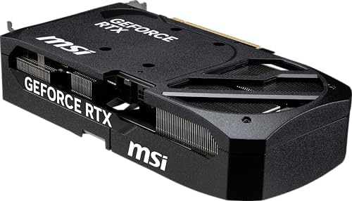 msi Gaming RTX 5070 12G Shadow 2X OC Graphics Card  12GB GDDR7  192 bit  Extreme Performance  2557 MHz  DisplayPort x3 2 1a  HDMI 2 1b  NVIDIA Blackwell Architecture