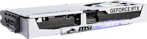 msi Gaming RTX 5070 TI 16G Gaming Trio OC White Graphics Card  16GB GDDR7  256 bit  Extreme Performance  2580 MHz  DisplayPort x 3 2 1a  HDMI 2 1b  NVIDIA Blackwell Architecture 