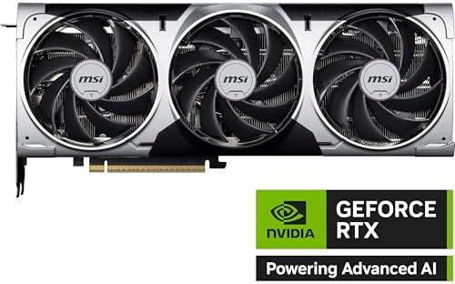 msi Gaming RTX 5070 12G Ventus 3X OC Graphics Card  12GB GDDR7  192 bit  Extreme Performance  2557 MHz  DisplayPort x3 2 1a  HDMI 2 1b  NVIDIA Blackwell Architecture 