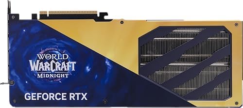 msi Gaming RTX 5070 12G World of Warcraft Midnight Void Edition OC Graphics Card  12GB GDDR7  192 bit  Extreme Performance  2625 MHz  DisplayPort x 3 2 1a  HDMI 2 1b  NVIDIA Blackwell Architecture 