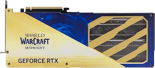 msi Gaming RTX 5070 12G World of Warcraft Midnight Light Edition OC Graphics Card  12GB GDDR7  192 bit  Extreme Performance  2625 MHz  DisplayPort x 3 2 1a  HDMI 2 1b  NVIDIA Blackwell Architecture 