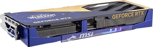 msi Gaming RTX 5070 12G World of Warcraft Midnight Void Edition OC Graphics Card  12GB GDDR7  192 bit  Extreme Performance  2625 MHz  DisplayPort x 3 2 1a  HDMI 2 1b  NVIDIA Blackwell Architecture 