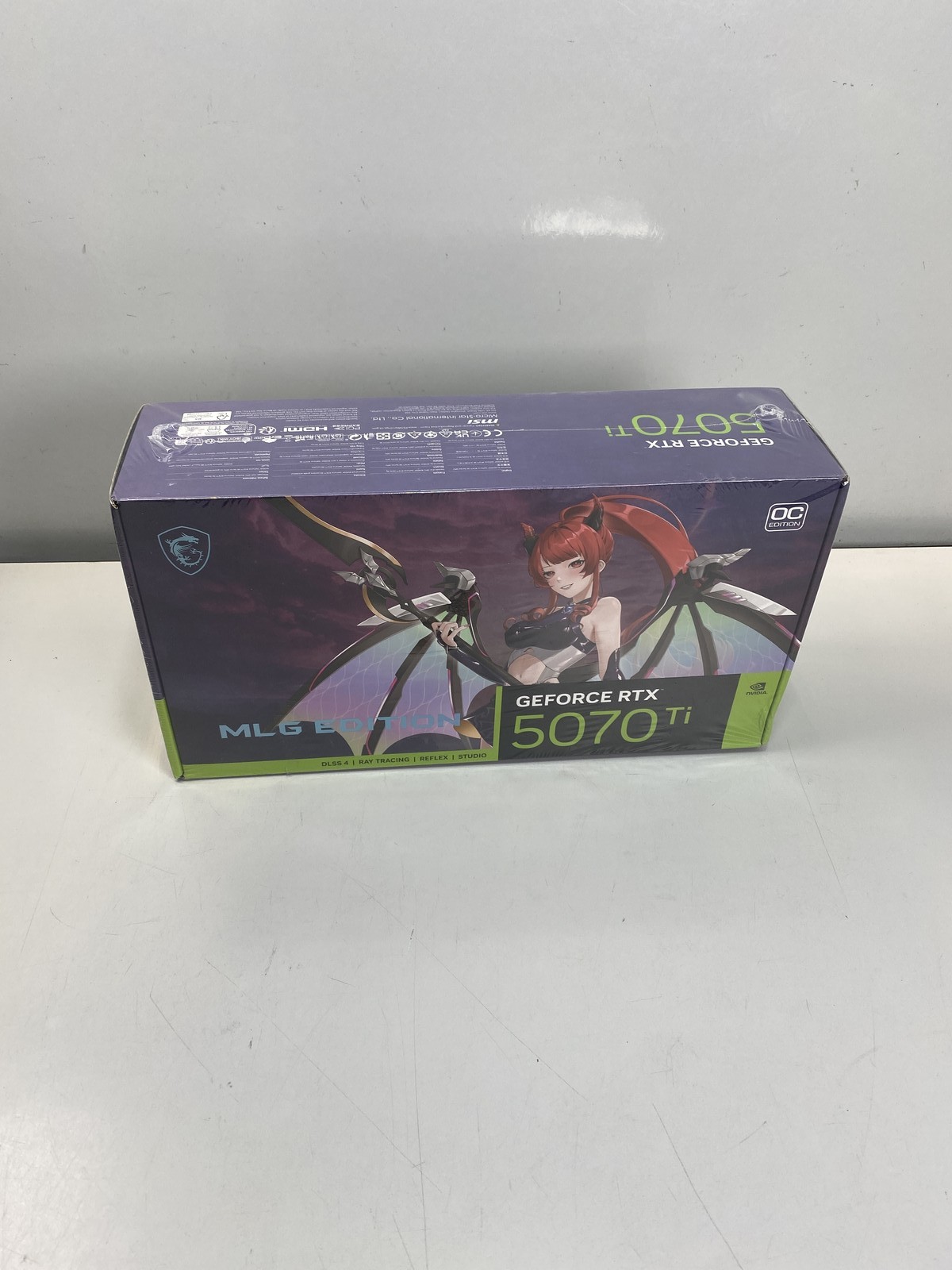 msi Gaming RTX 5070 Ti 16GB GDDR7 256 bit  MLG Edition OC Graphics Card