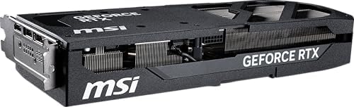 msi Gaming RTX 5070 12G Shadow 3X OC Graphics Card  12GB GDDR7  192 bit  Extreme Performance  2557 MHz  DisplayPort x3 2 1a  HDMI 2 1b  NVIDIA Blackwell Architecture 